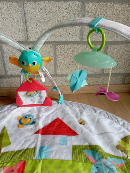 Speelmat voor baby's met buikligtrainer (110x90cm) Tiny Love