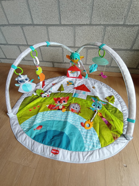 Speelmat voor baby's met buikligtrainer (110x90cm) Tiny Love