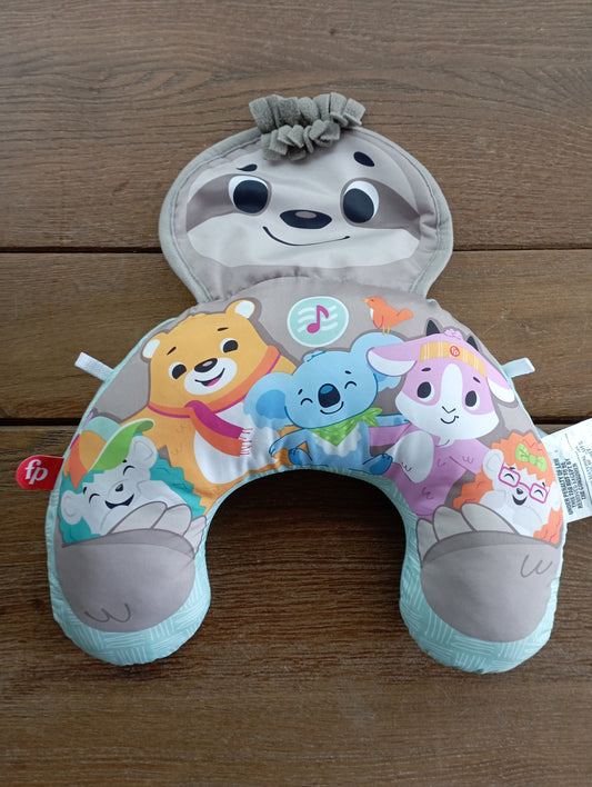 Buikligtrainer Luiaard (met muziek) Fisher Price