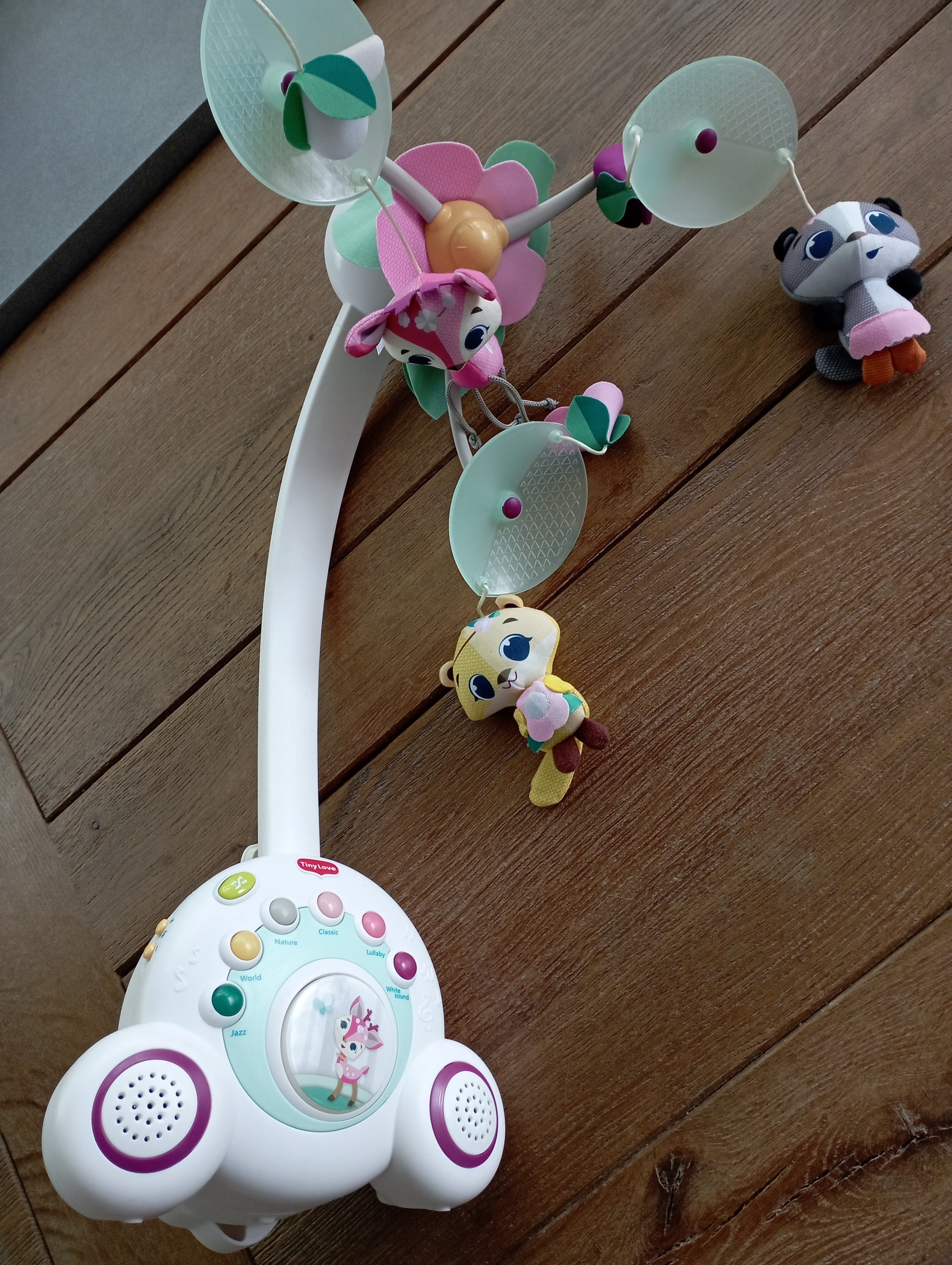 Mobiel met bosdieren Tiny Love