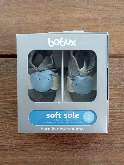 Soft sole slofje met olifant 3-9m Bobux