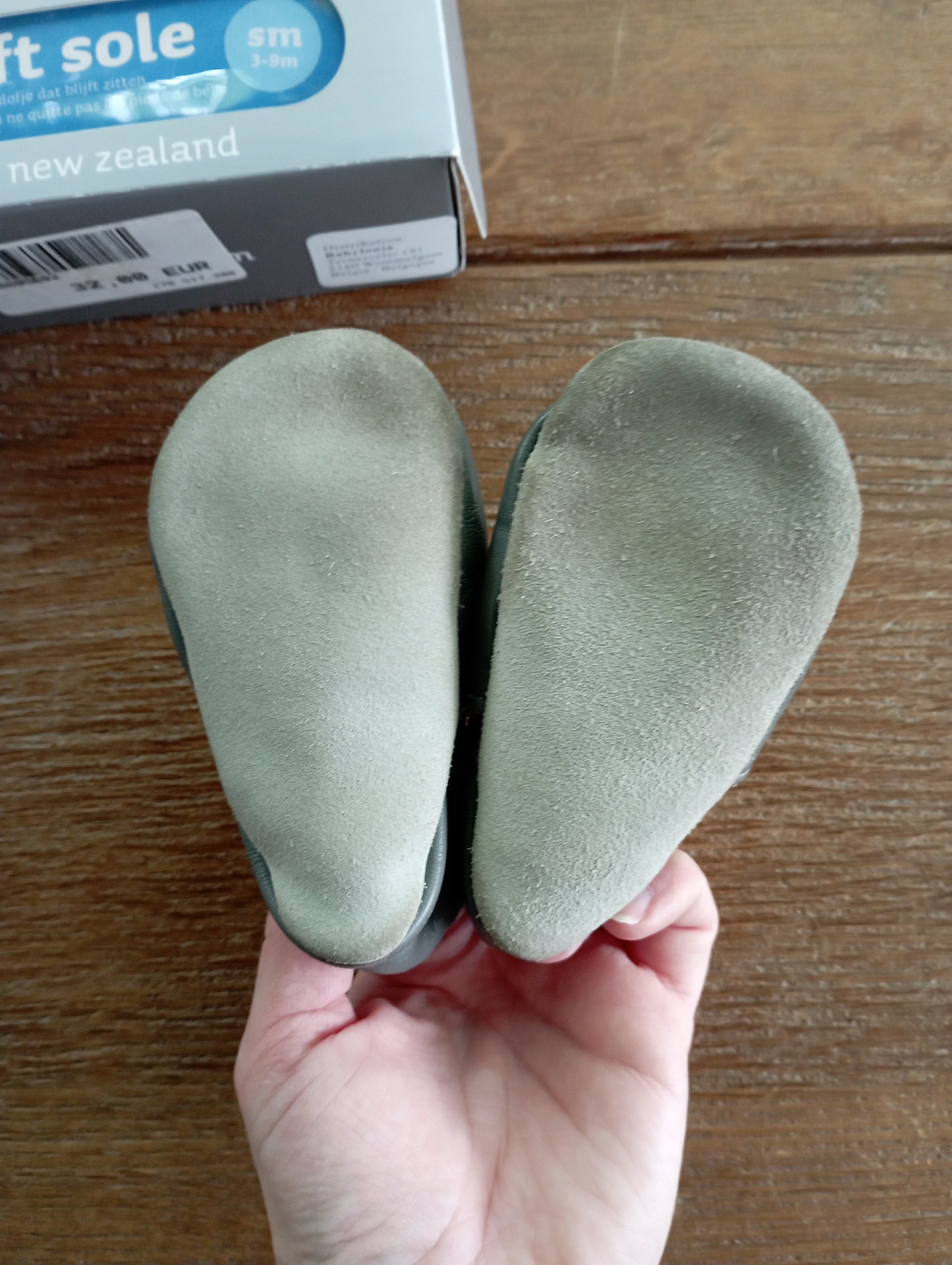 Soft sole slofje met auto 3-9m Bobux