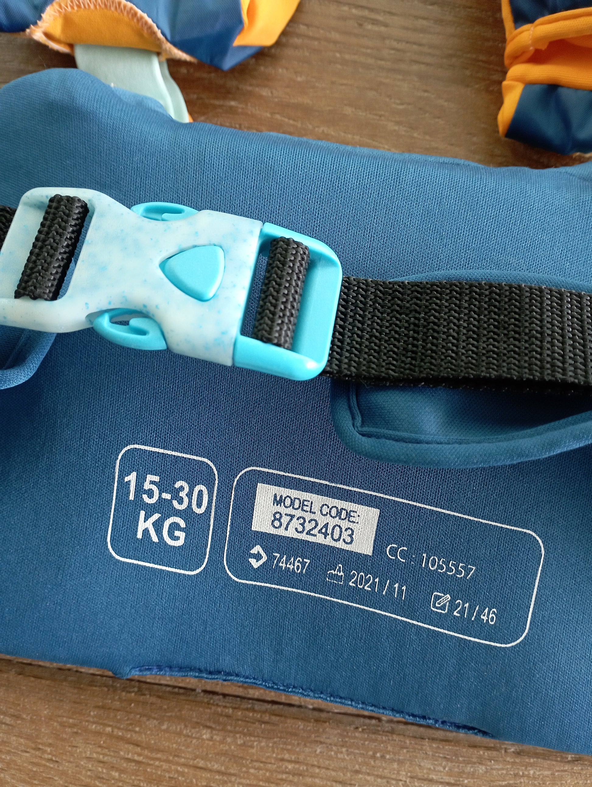 Zwemvest 15-30kg Nabaiji