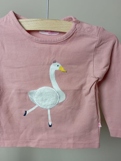 Longsleeve met zwaan 68 Someone