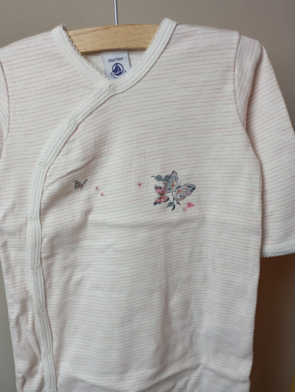 Pyjama met vlinder 12m Petit Bateau