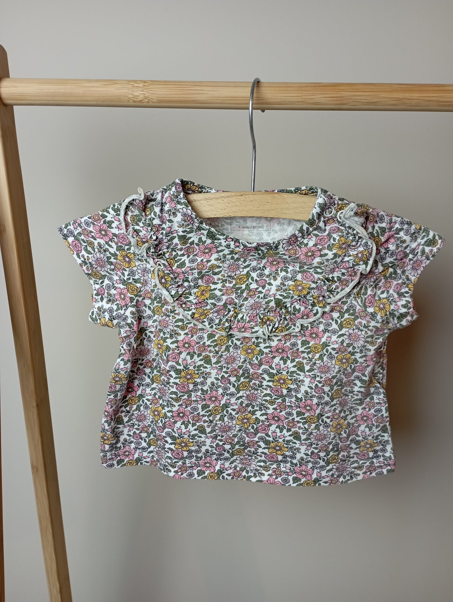 Shirt met bloemen 6m La boîte à malices