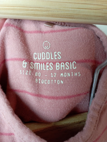 Longsleeve "Little miss perfect" 80 Cuddles and smiles