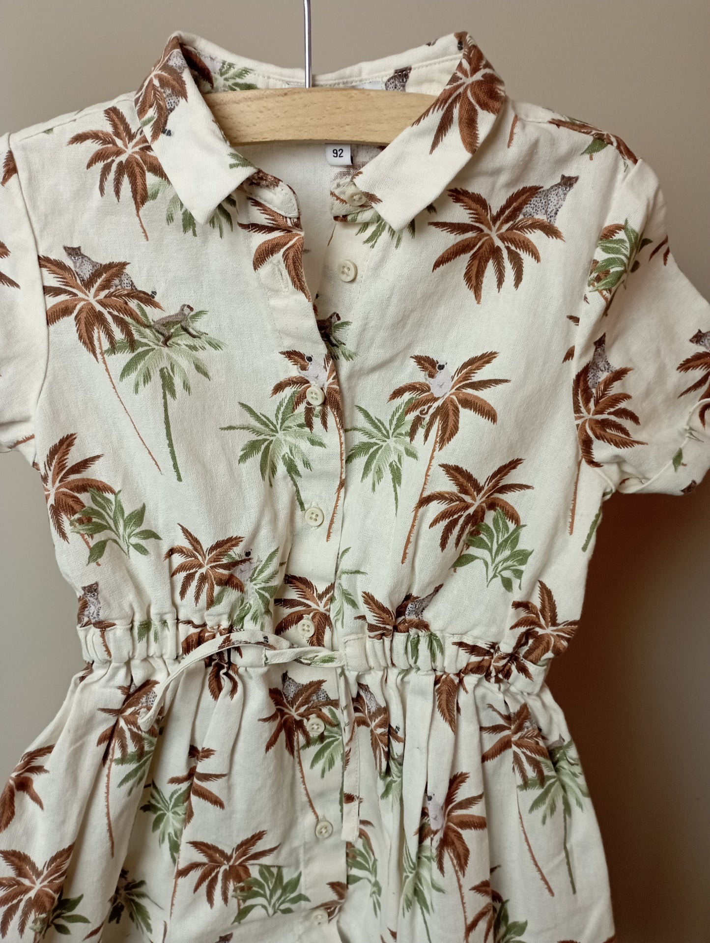 Jurk met palmbomen 92 JBC