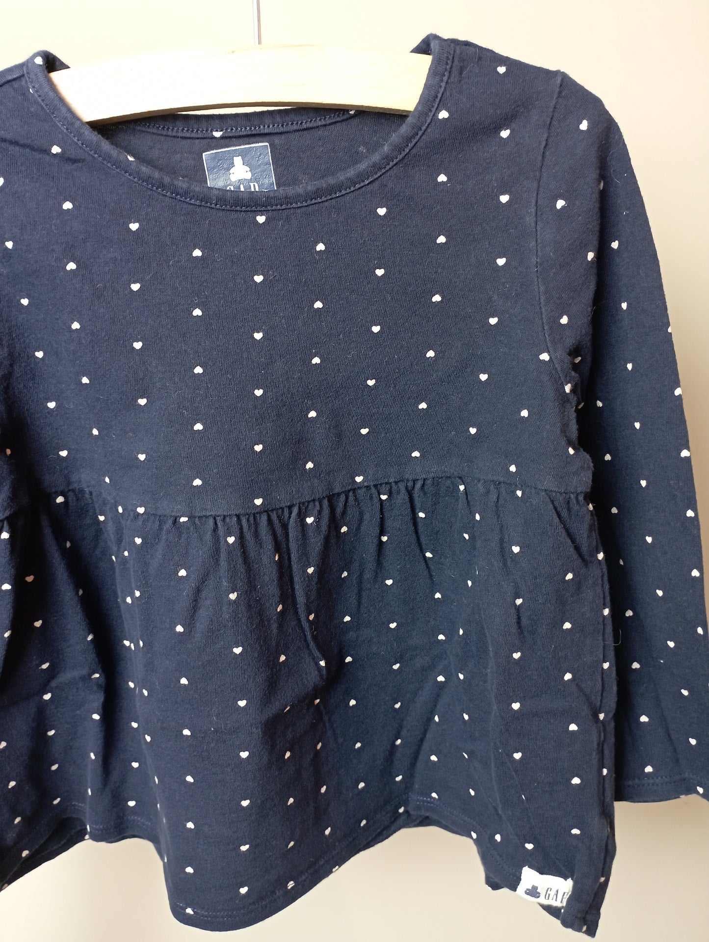 Blouse met hartjes 2y GAP