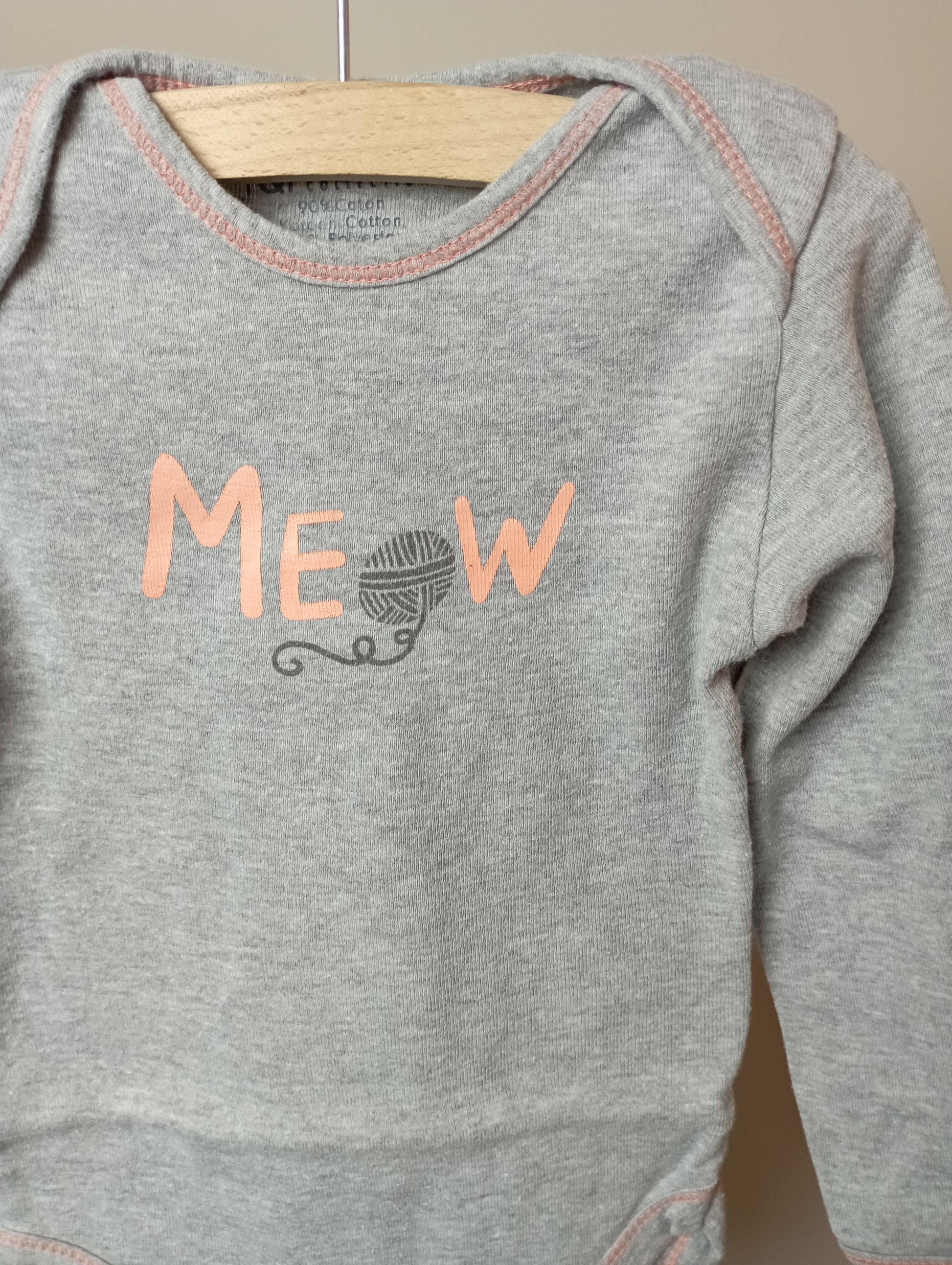 Romper "Meow" 24m TQF