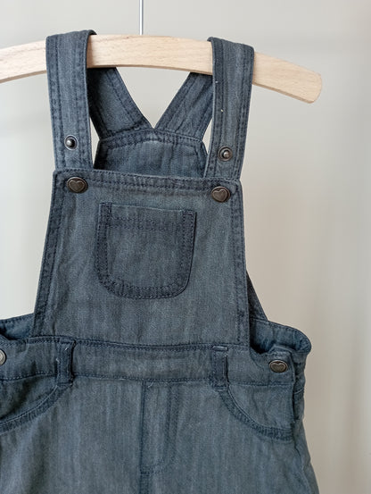 Zwart jeansjurkje 80 Zeeman