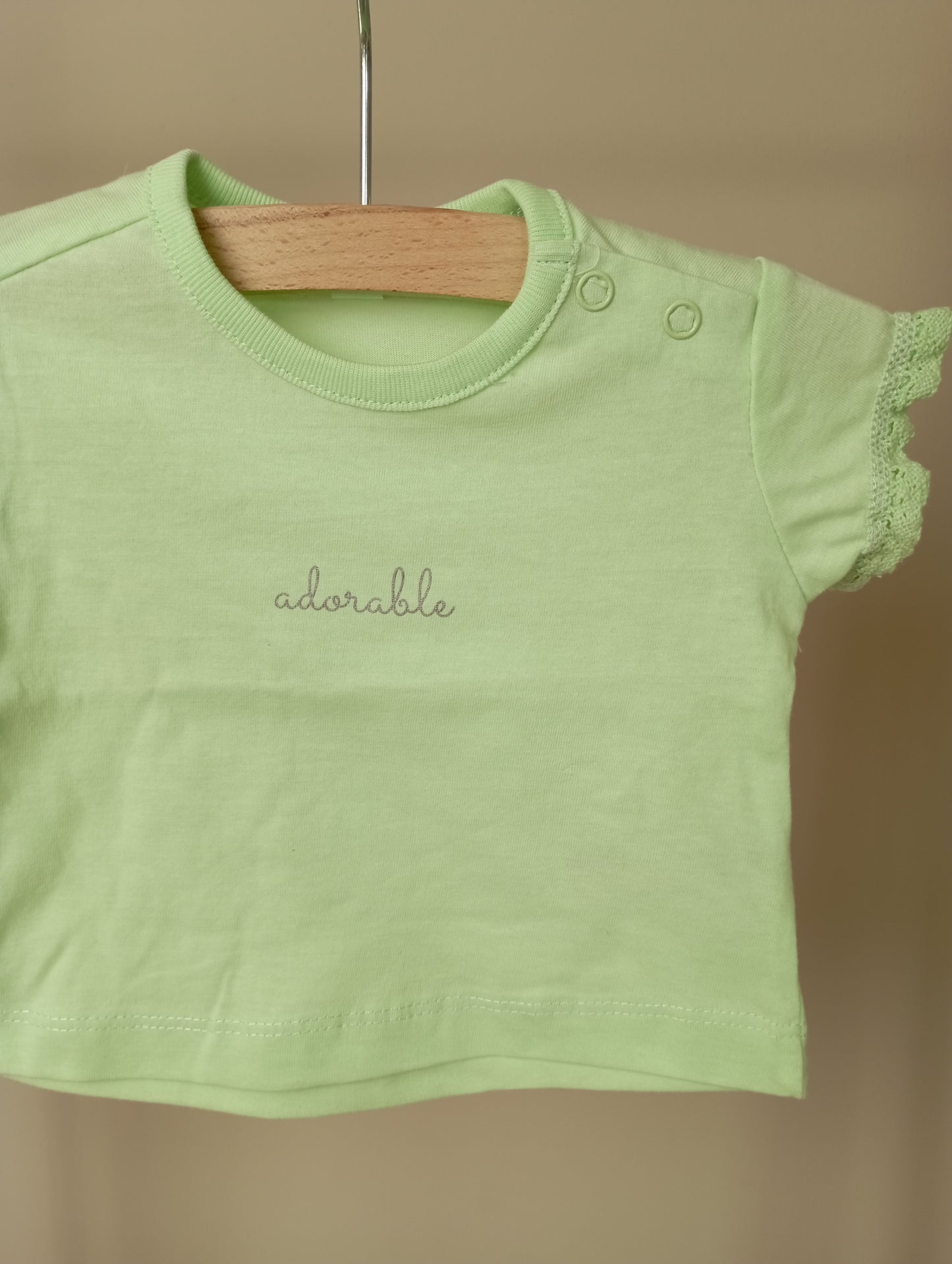 T-shirt "adorable" 50 Zeeman
