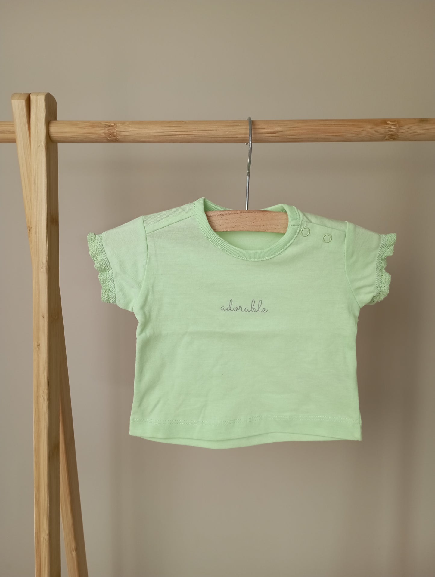 T-shirt "adorable" 50 Zeeman