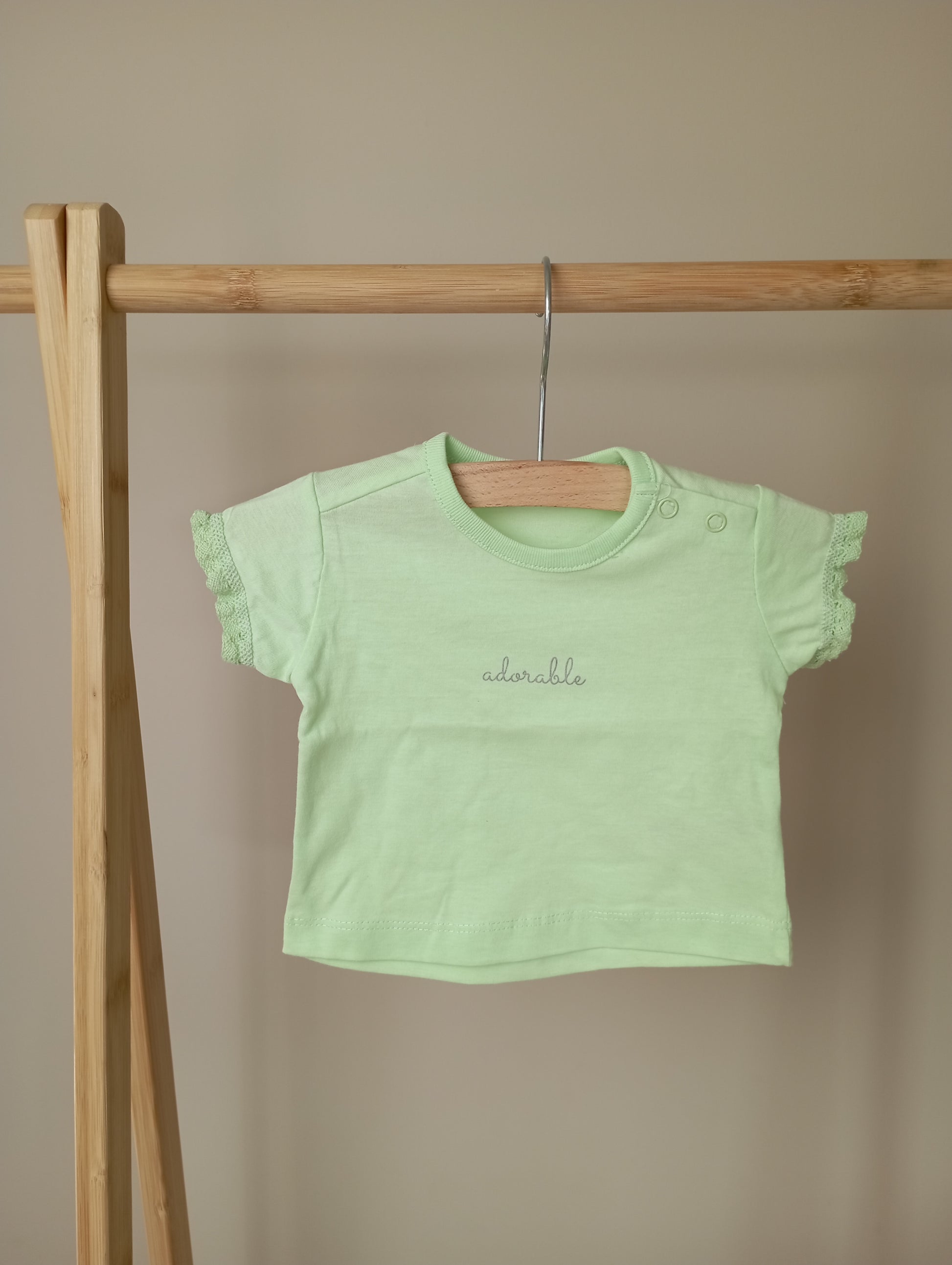 T-shirt "adorable" 50 Zeeman