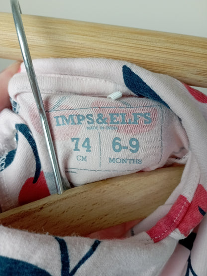 Jurk met kersen 74 Imps & Elfs