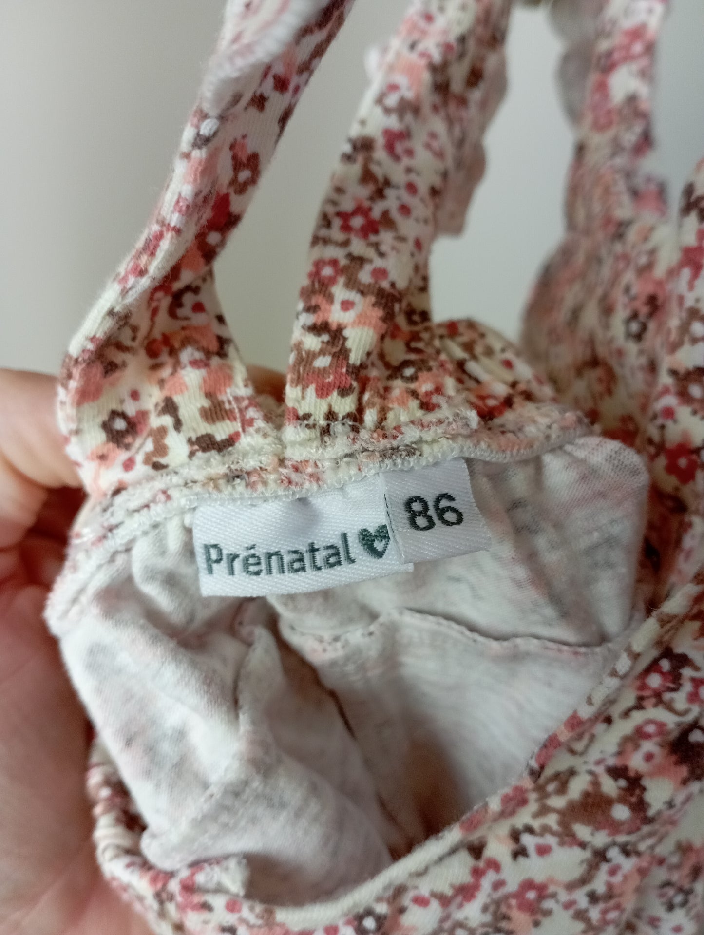 Playsuit met bloemen 86 Prénatal