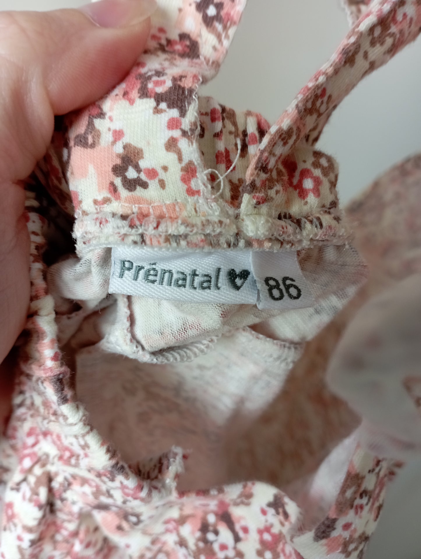 Playsuit met bloemen 86 Prénatal