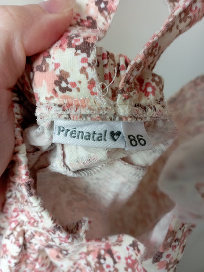 Playsuit met bloemen 86 Prénatal