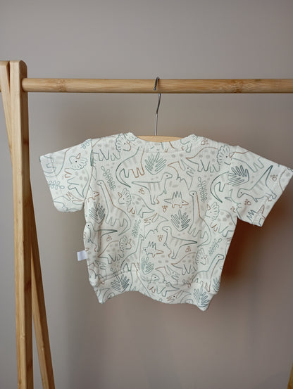 Shirt met dino's 62 Popje & Co