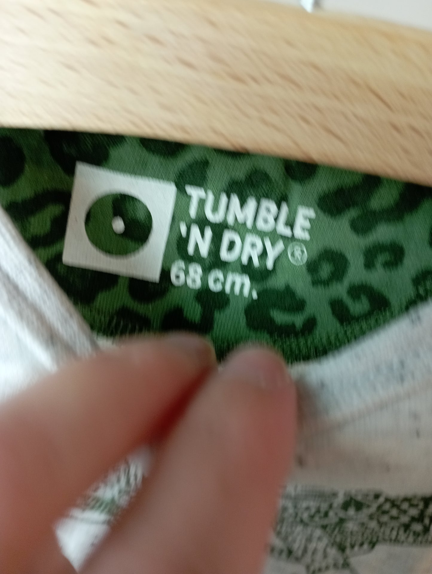 T-shirt met schildpad 68 Tumble 'n Dry