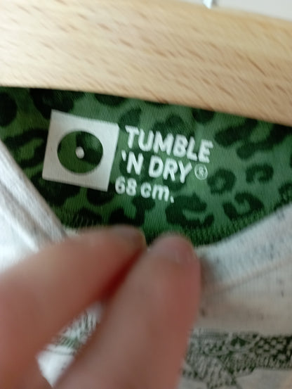 T-shirt met schildpad 68 Tumble 'n Dry