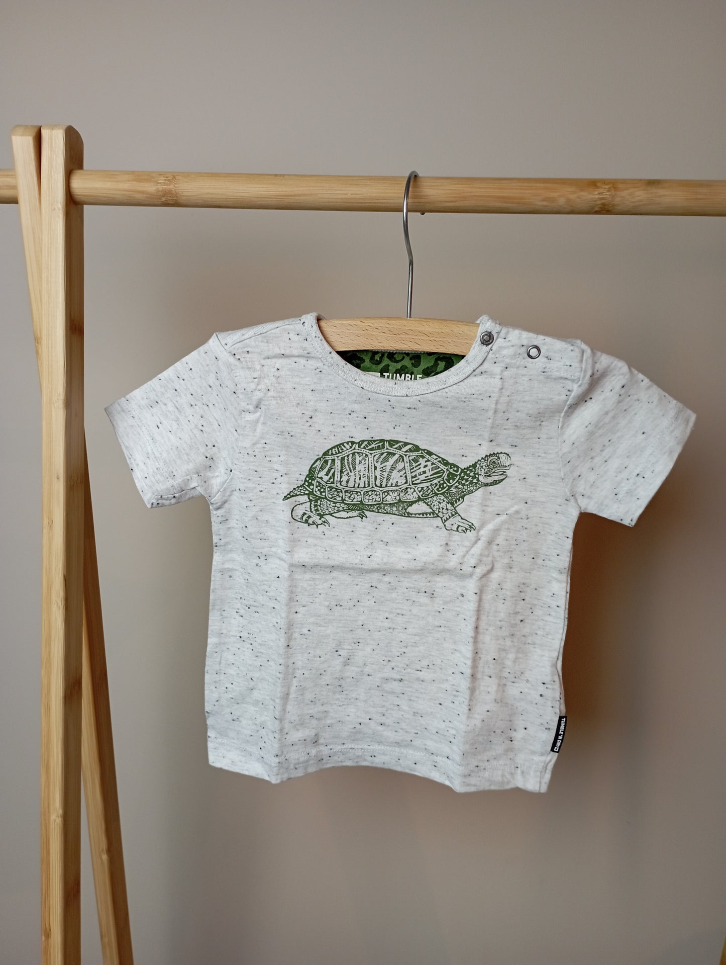 T-shirt met schildpad 68 Tumble 'n Dry