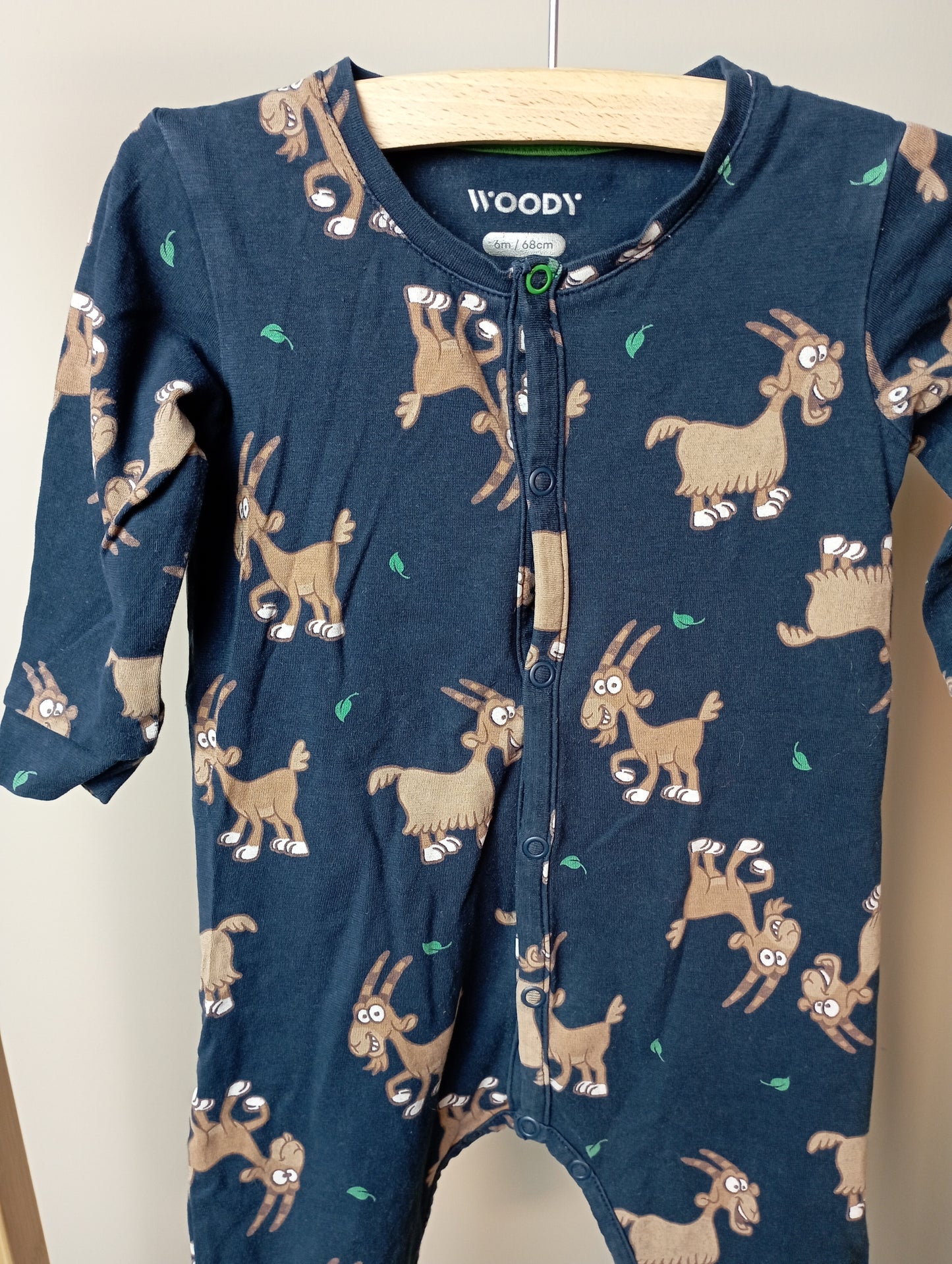 Pyjama met geitjes 68 Woody