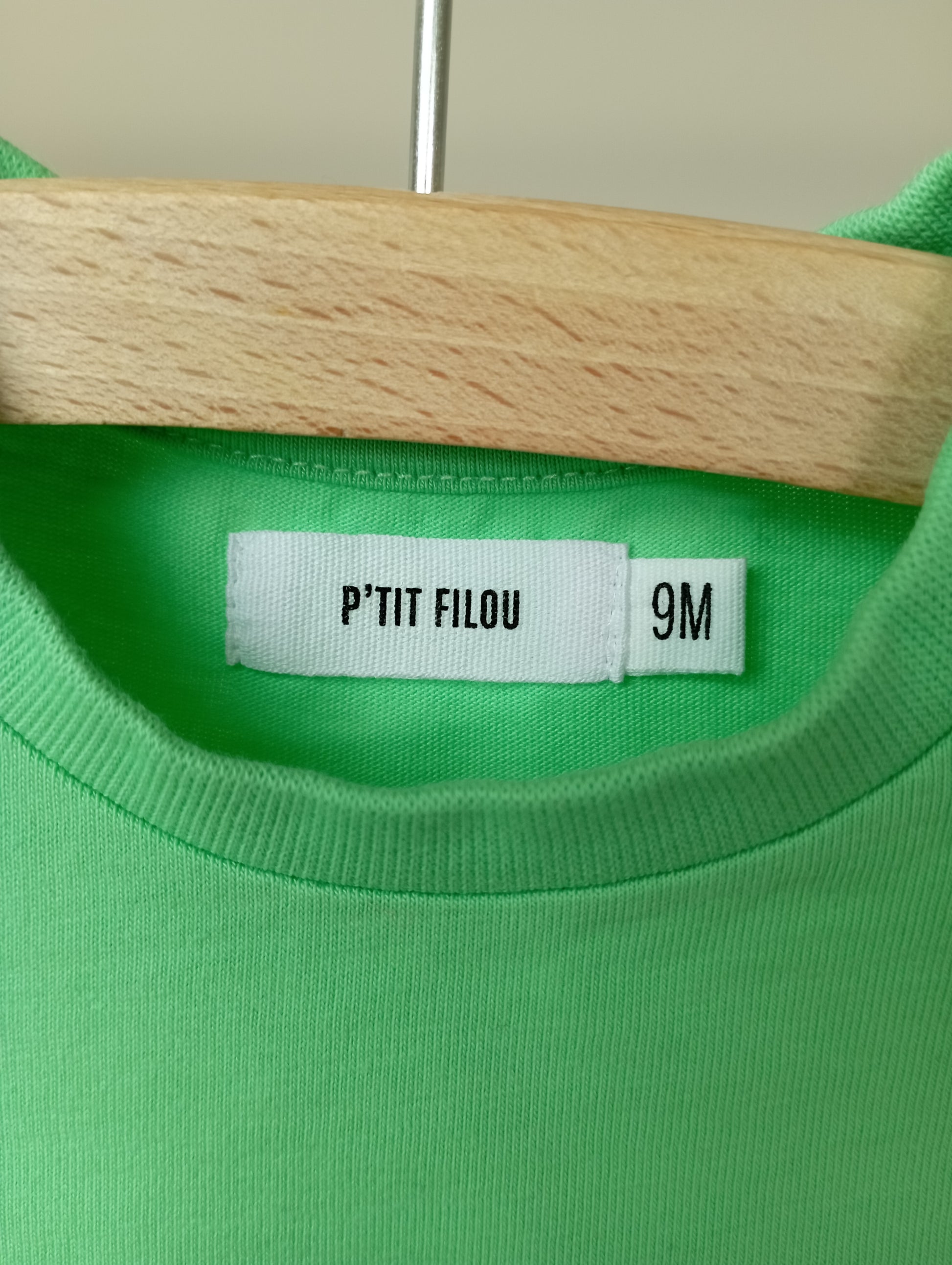T-shirt 9m P'tit Filou