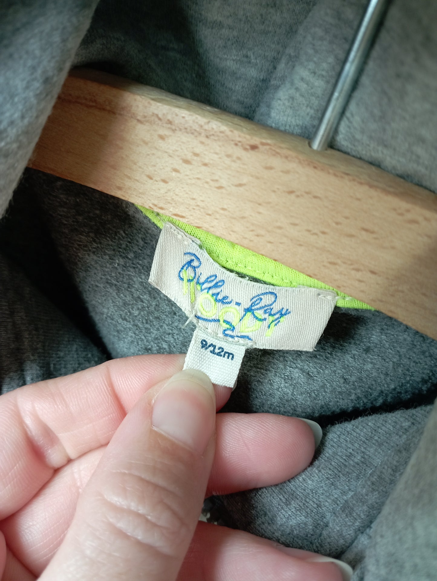 Vest met kap 9-12m Billie-Ray x Woody