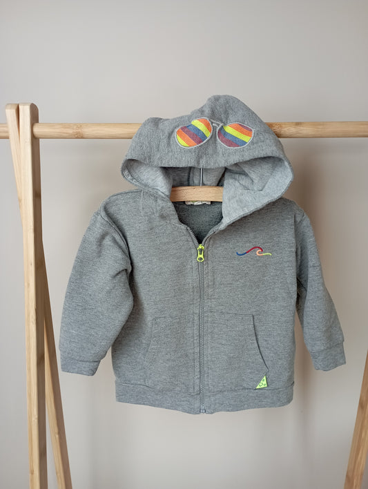Vest met kap 9-12m Billie-Ray x Woody