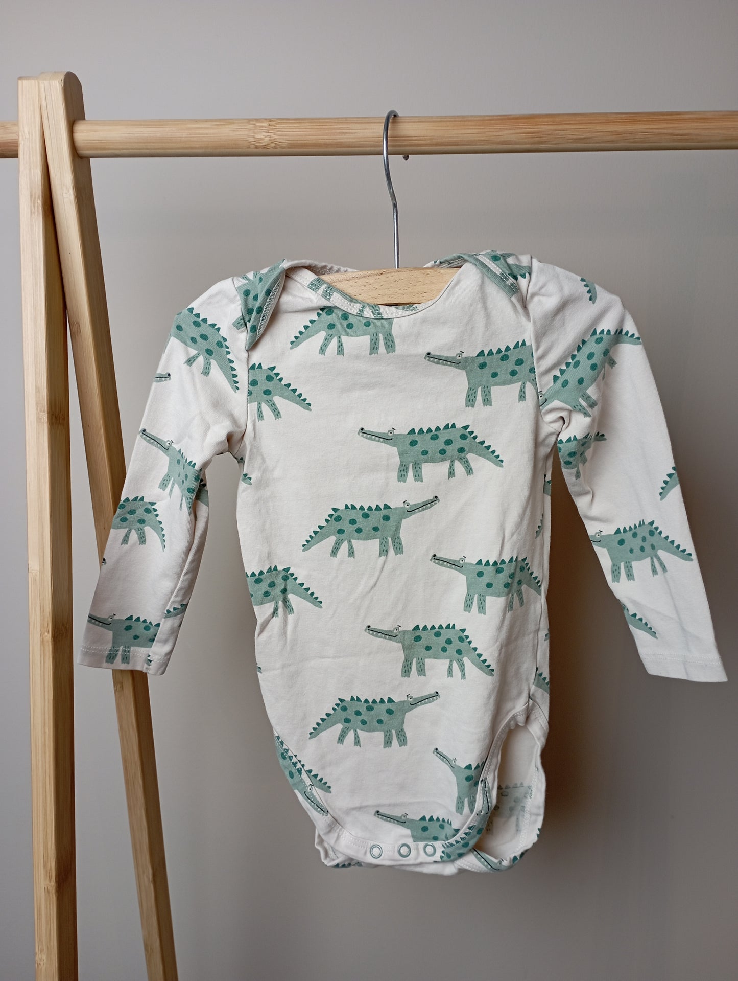 Romper met lange mouwen 74/80 Hema