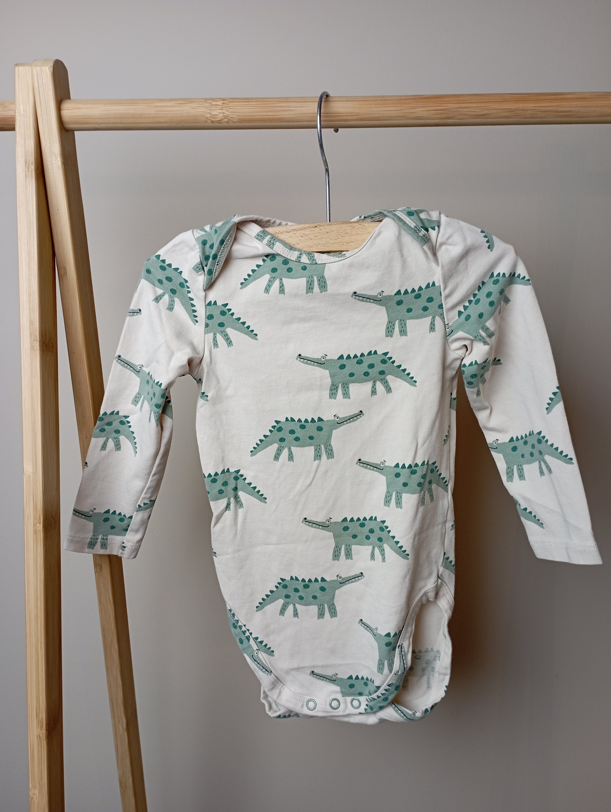 Romper met lange mouwen 74/80 Hema