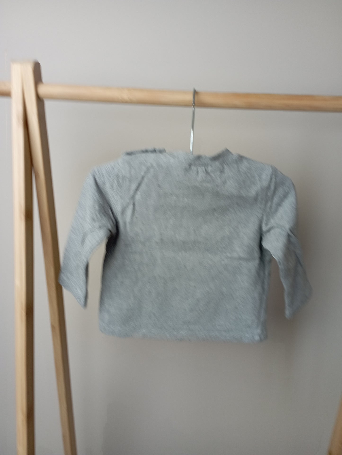 Longsleeve "Mom's little genius" 68 GYMP