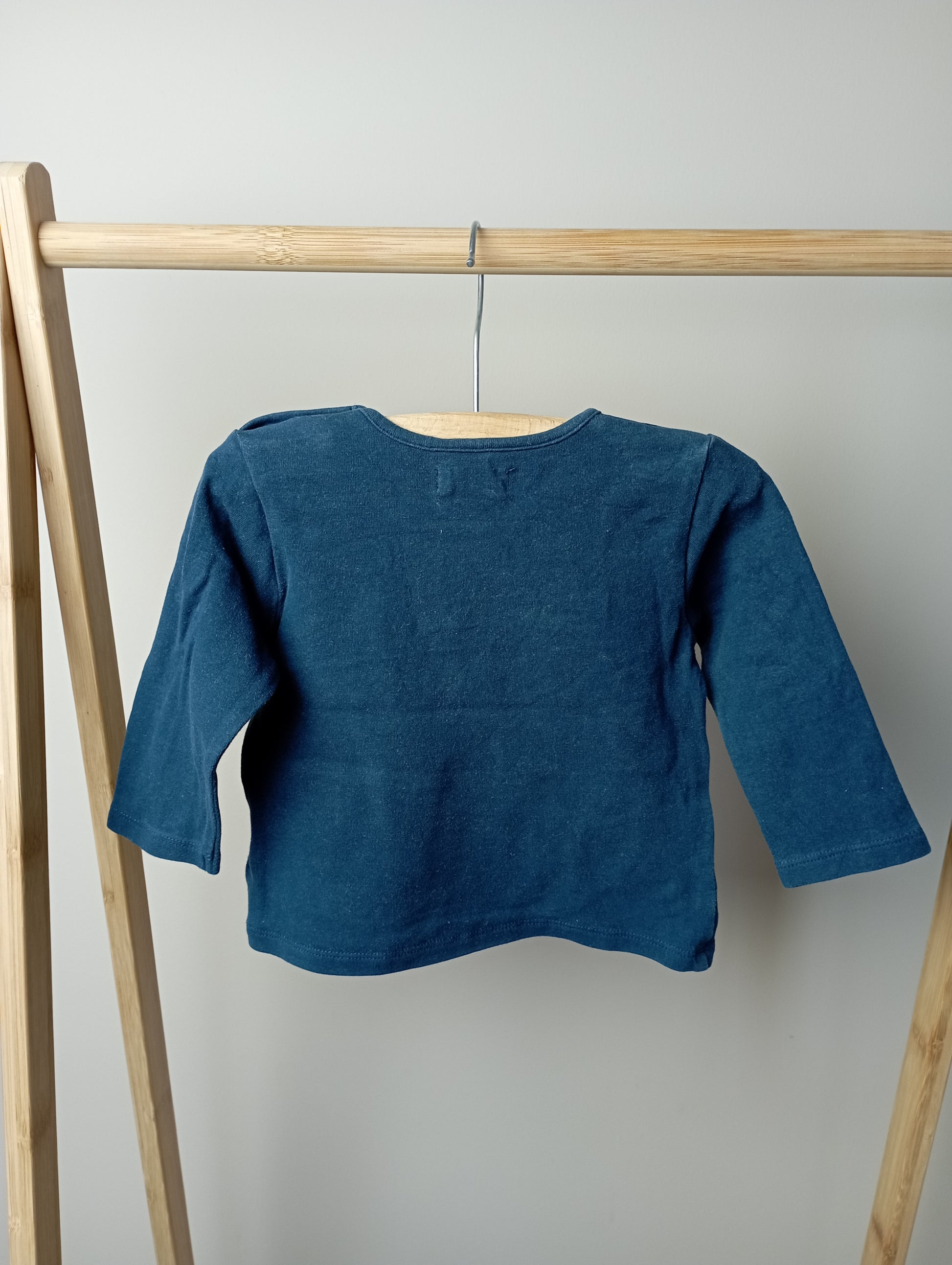 Longsleeve met brikje 6m P'tit Filou