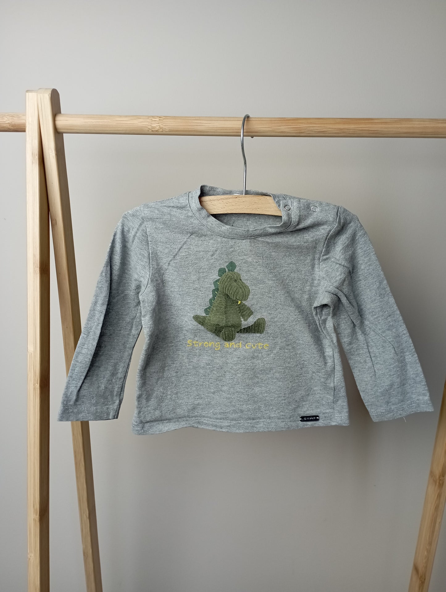 Longsleeve met dino 74 GYMP