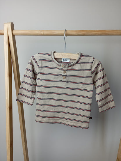 Longsleeve met knoopjes 62 Feetje