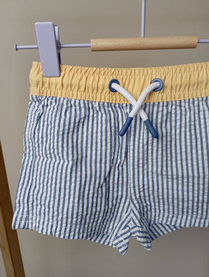 Zwembroek met strepen 62/68 Cuddles and smiles