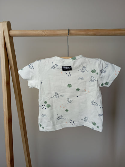T-shirt met bootjes 56 Feetje