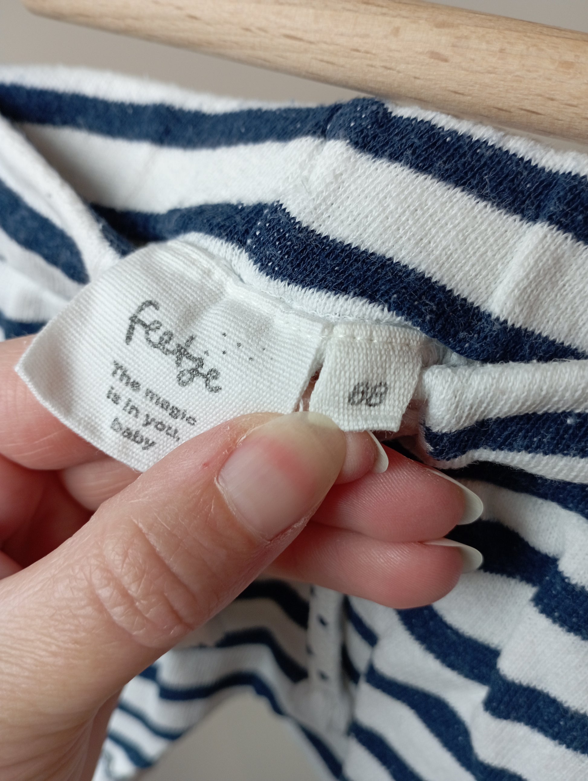 Short met strepen 68 Feetje