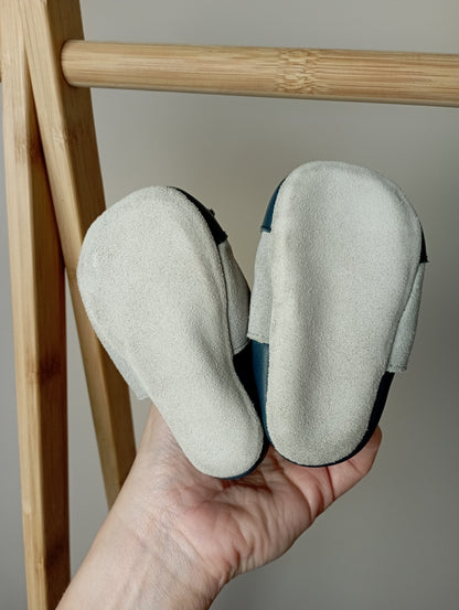 Soft sole babyslofjes met vosje 3-9m Bobux