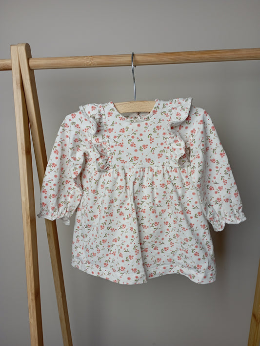 Jurkje met romper 68 Hema