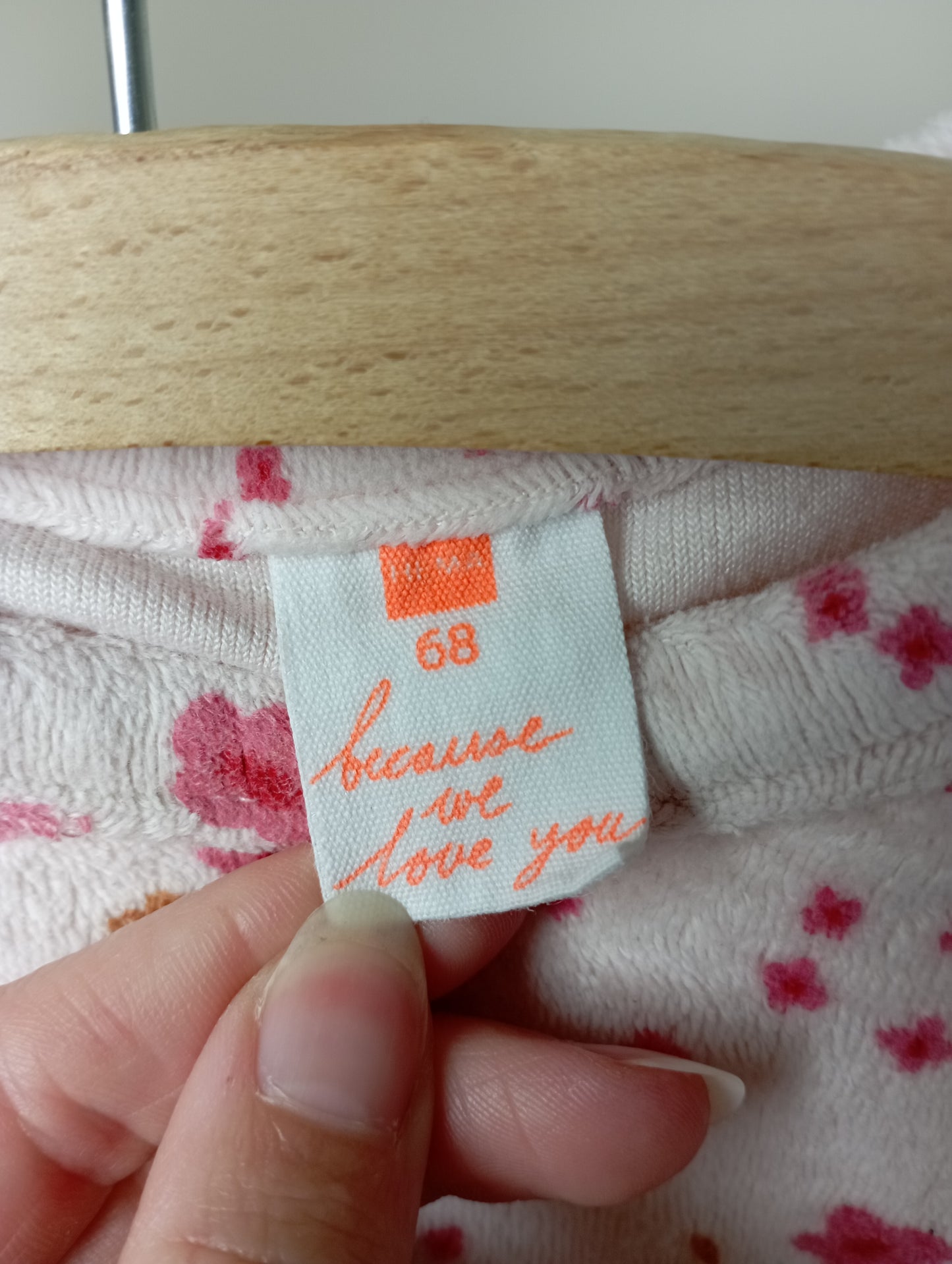 Pyjama in badstof 68 Hema