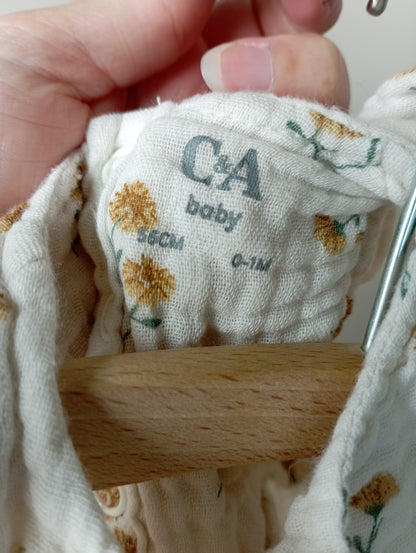 Pakje met bloemen 56 C&A