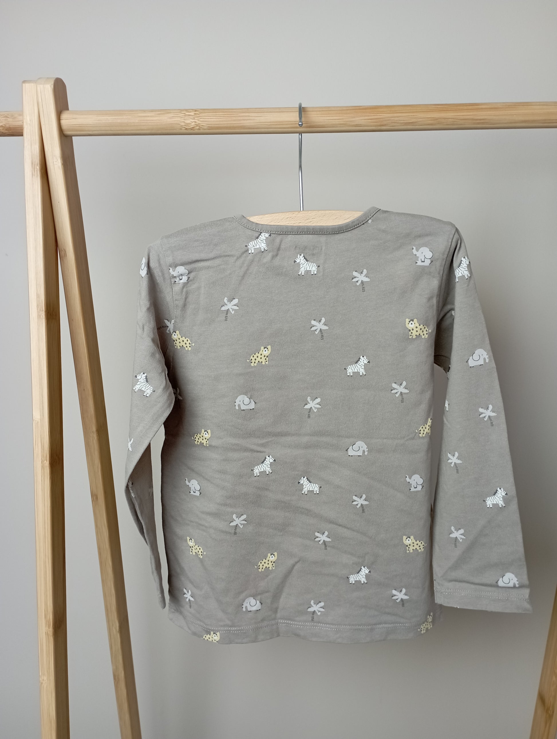 Longsleeve met dieren 98 C&A