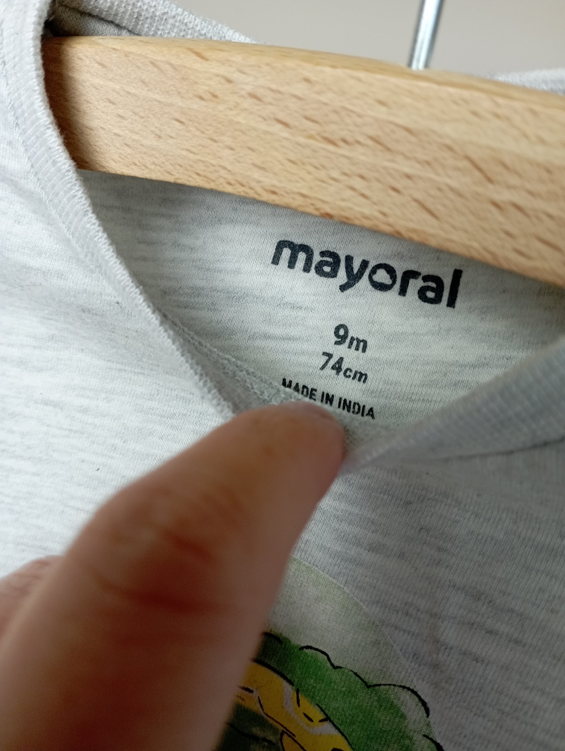 T-shirt "Ready or not, here I come!" 74 Mayoral