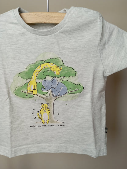 T-shirt "Ready or not, here I come!" 74 Mayoral