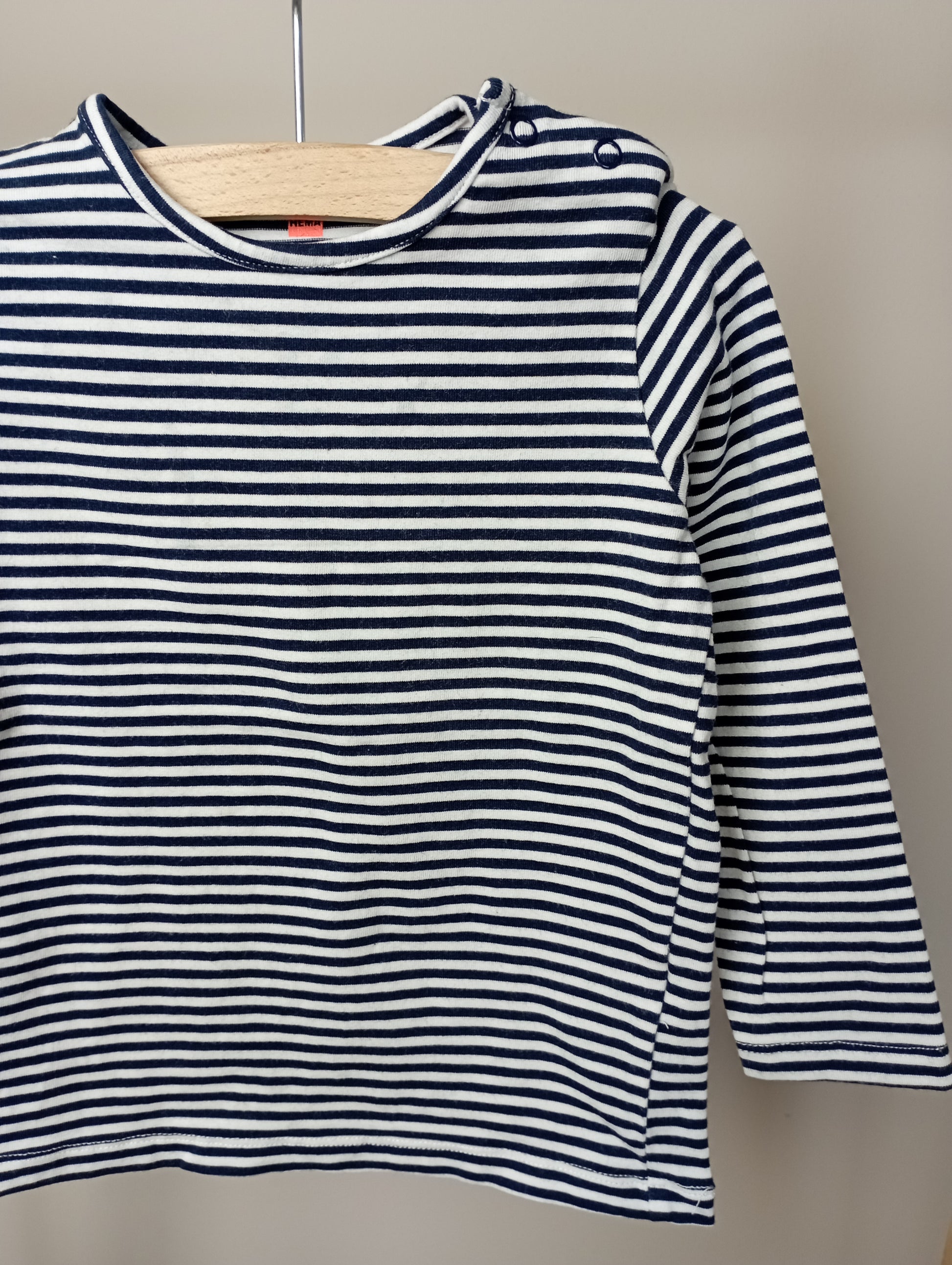 Longsleeve met strepen 80 Hema