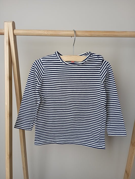 Longsleeve met strepen 80 Hema