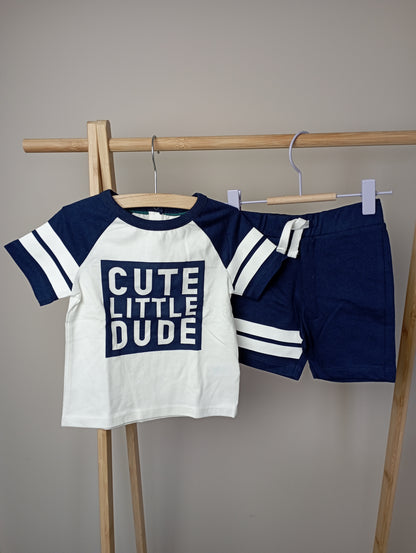 Setje "Cute little dude" 92 C&A