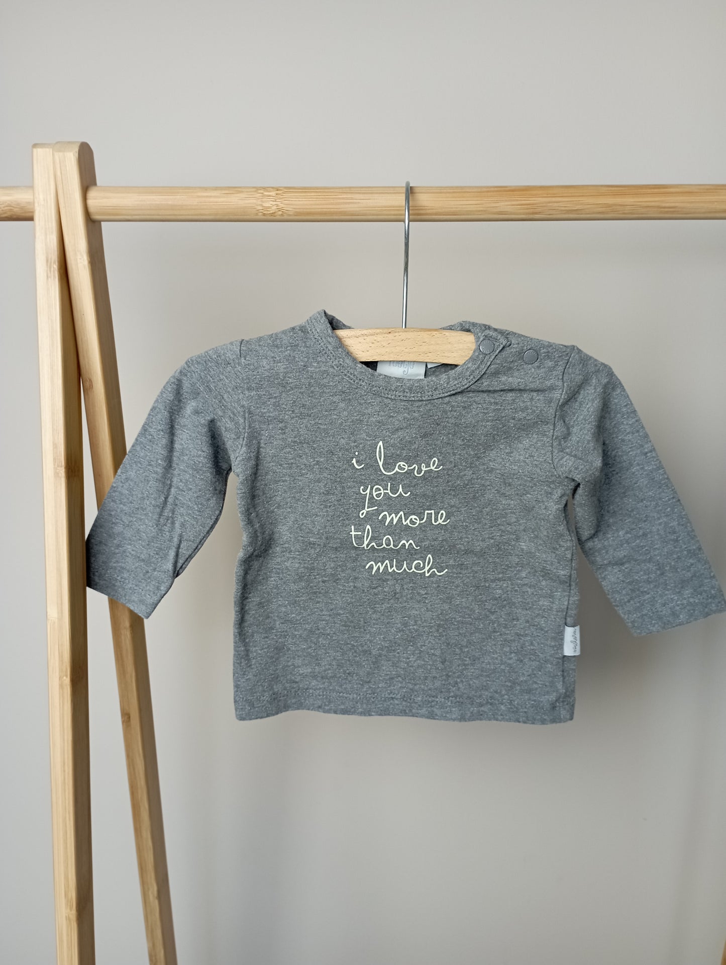 Longsleeve "I love you more than much" 62 Feetje